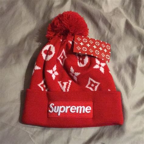 supreme louis vuitton muts|Louis Vuitton supreme red.